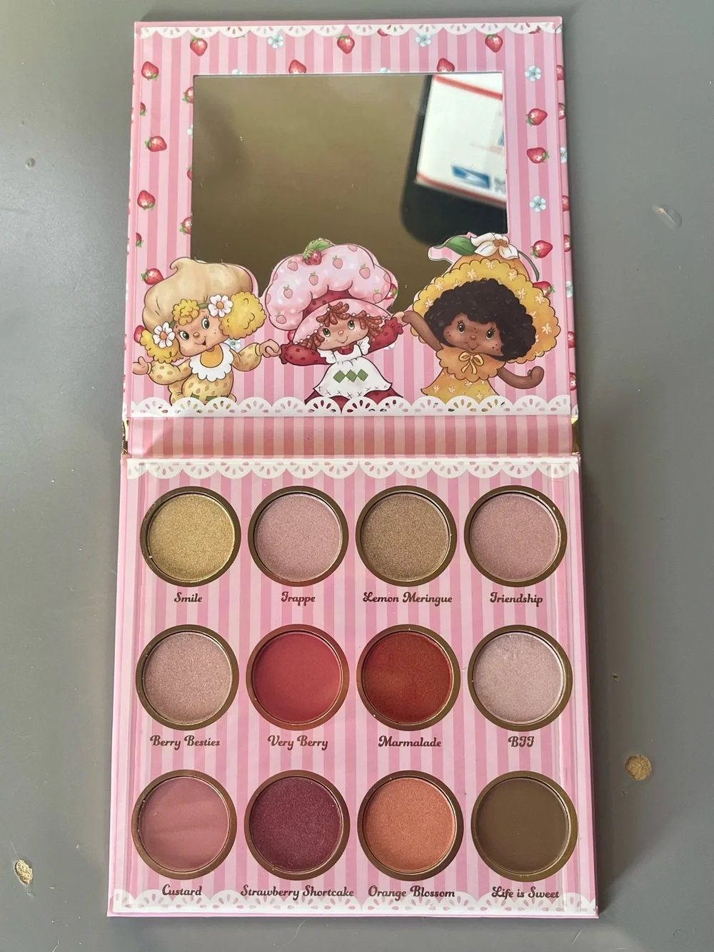 Strawberry Shortcake Eyeshadow Palette - 12 Shade Women Makeup- NIB
